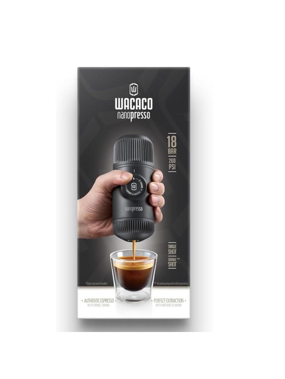 Portable Coffee Espresso Maker 18 Bar Pressure Hand Coffee Maker, Travel Gadgets